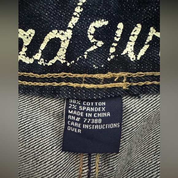 Madewell Bootcut Jeans Bootlegger Dark Wash Blue Denim Women’s 29x31.5 - Picture 7 of 15